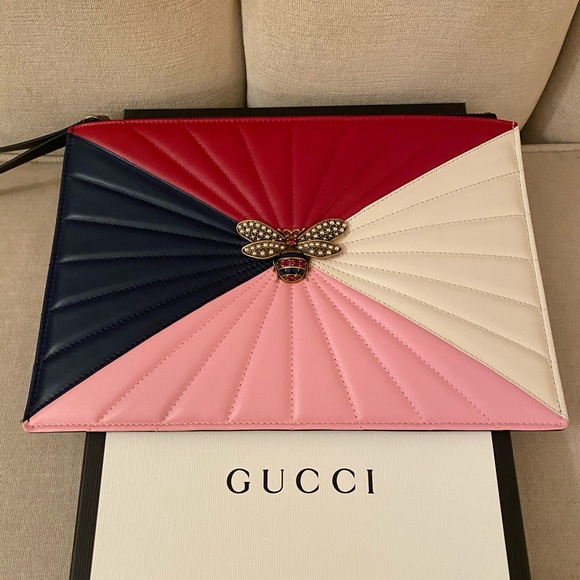 New in Box Gucci Pouch Queen Margaret Apollo - Picture 2 of 5